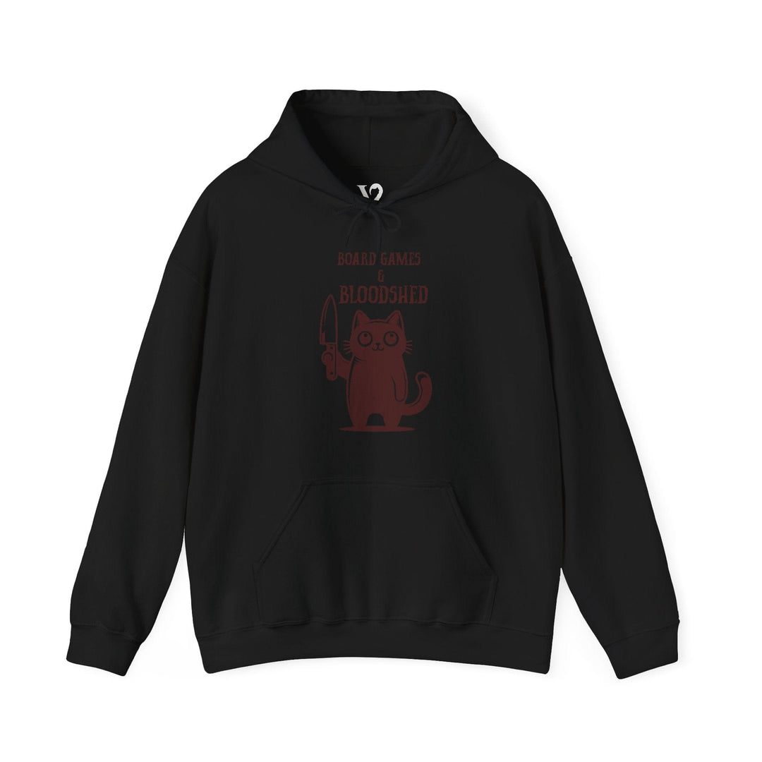 Printify Hoodie Black / S Venom Haus | BOARD GAMES AND BLOODSHED | Premium Graphic Hoodie