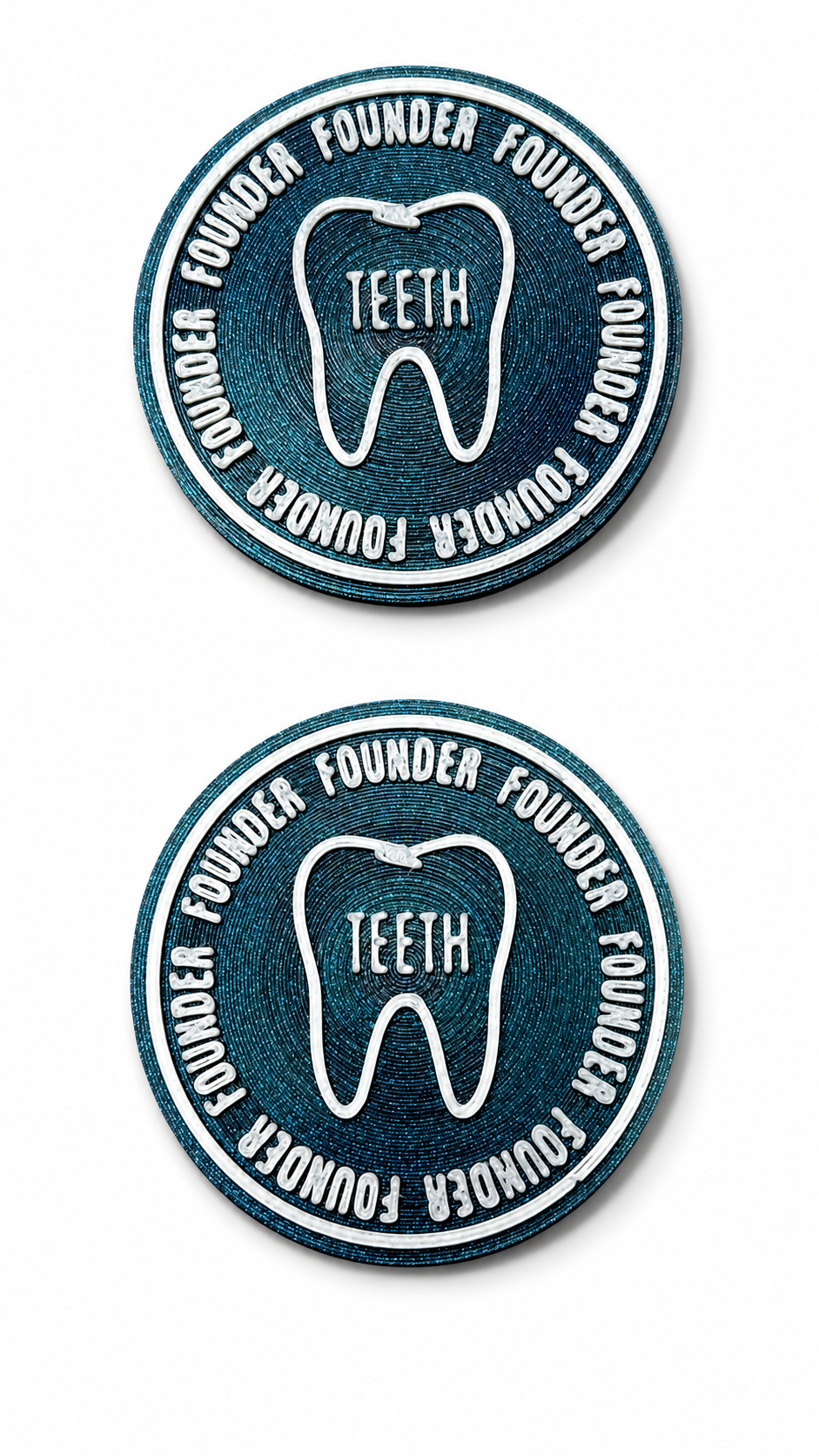 2 TEETH + 3 SPIRIT SURVIVOR BAGTAGS