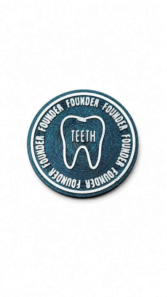 TEETH + SPIRIT SURVIVOR BAGTAG