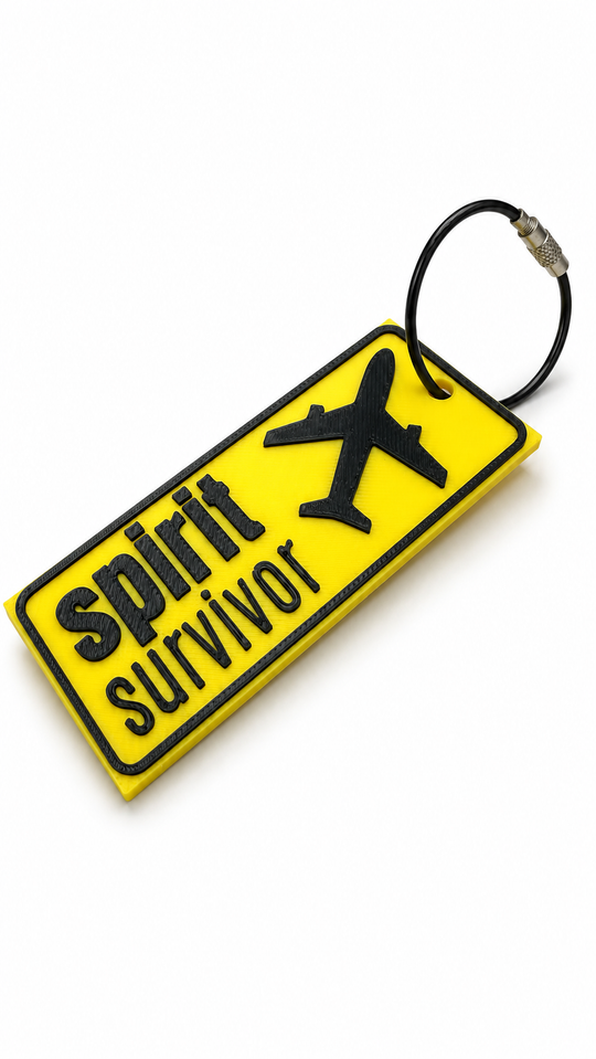 TEETH + SPIRIT SURVIVOR BAGTAG
