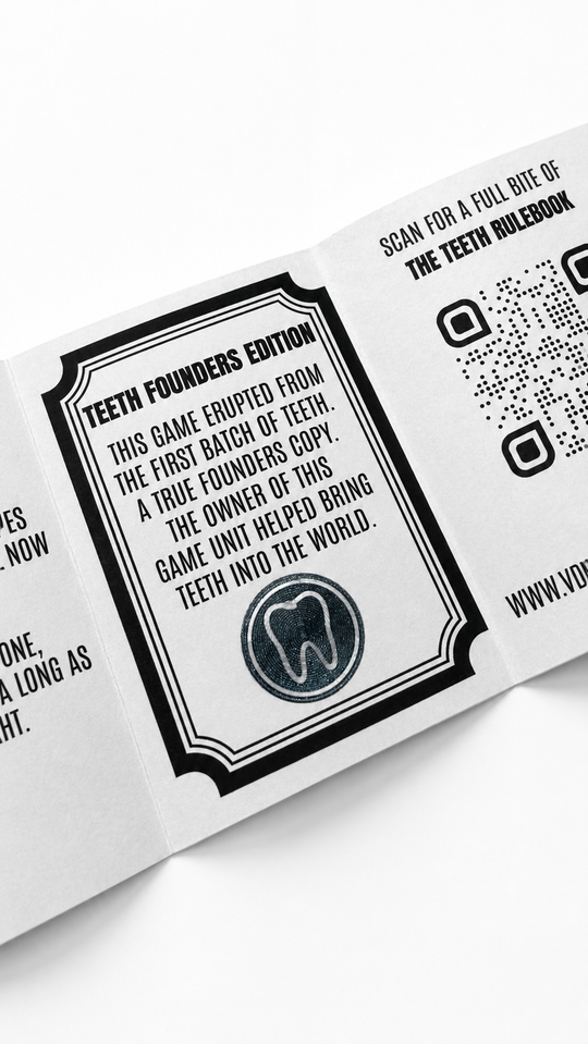 TEETH + SPIRIT SURVIVOR BAGTAG