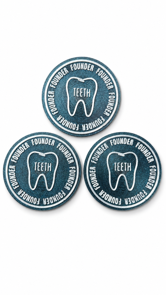 3 TEETH + 5 SPIRIT SURVIVOR BAGTAGS
