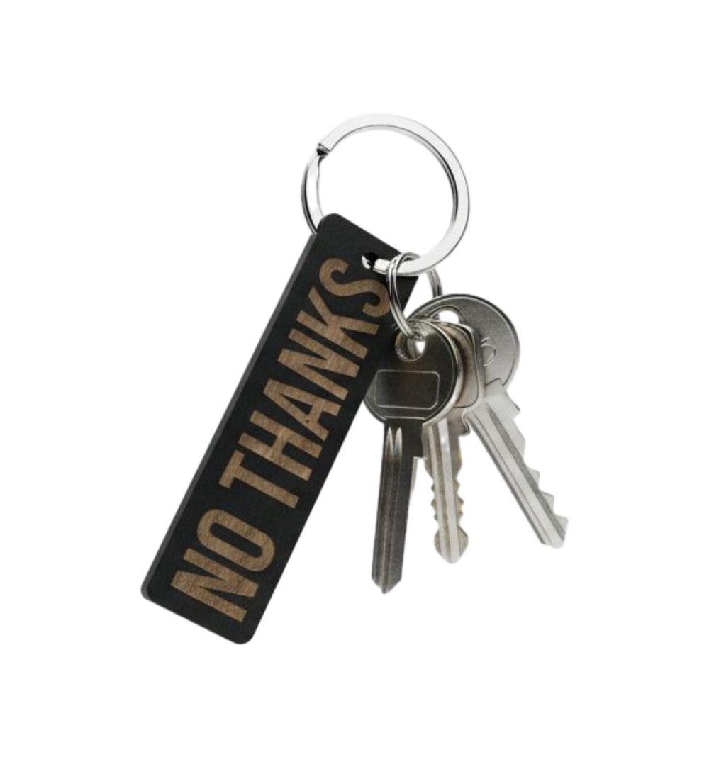 Not Thanks - Keychain - Bookmark - Venom Haus