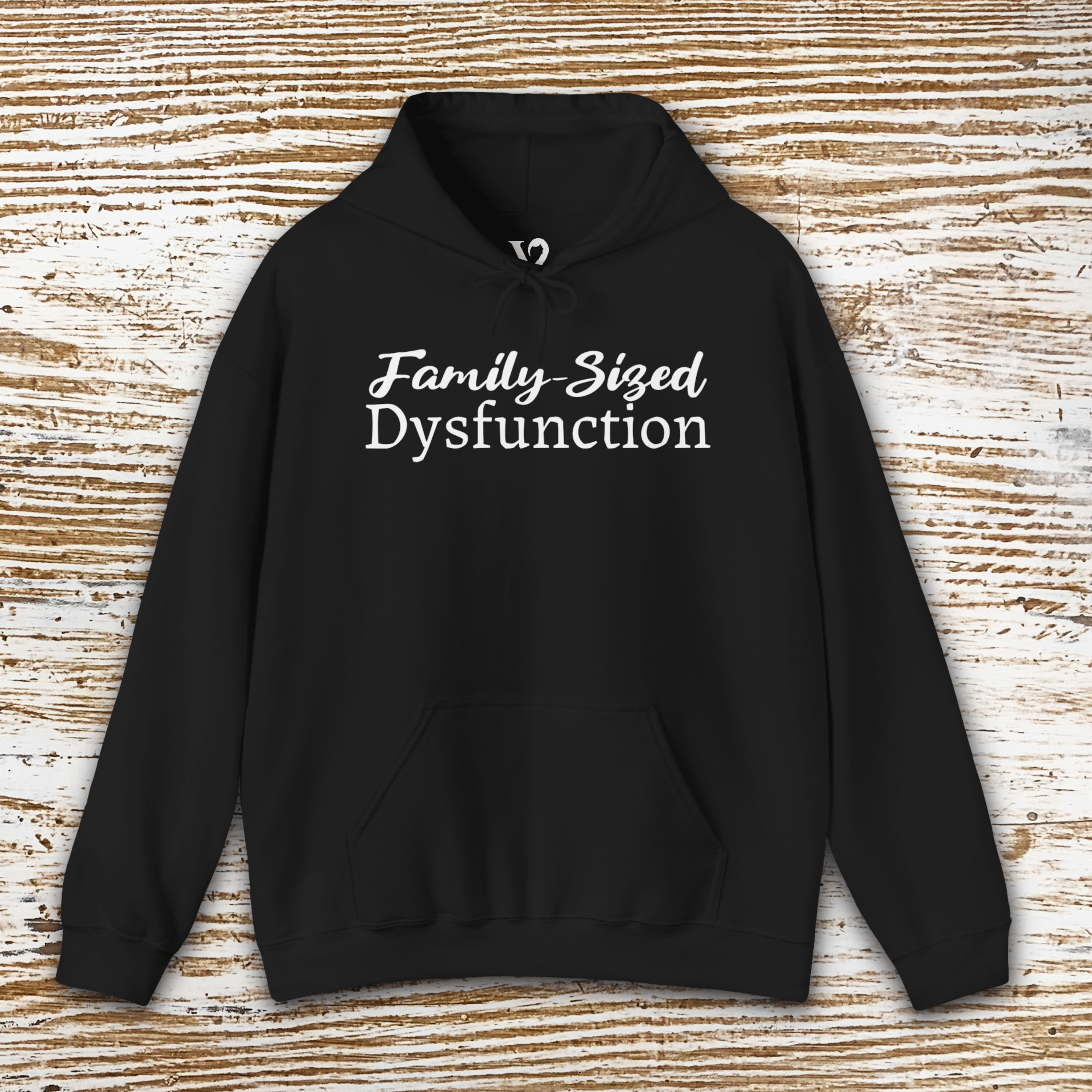 Printify Hoodie Black / S Venom Haus | FAMILY-SIZED DYSFUNCTION | Traumatic Thanksgiving Hoodie