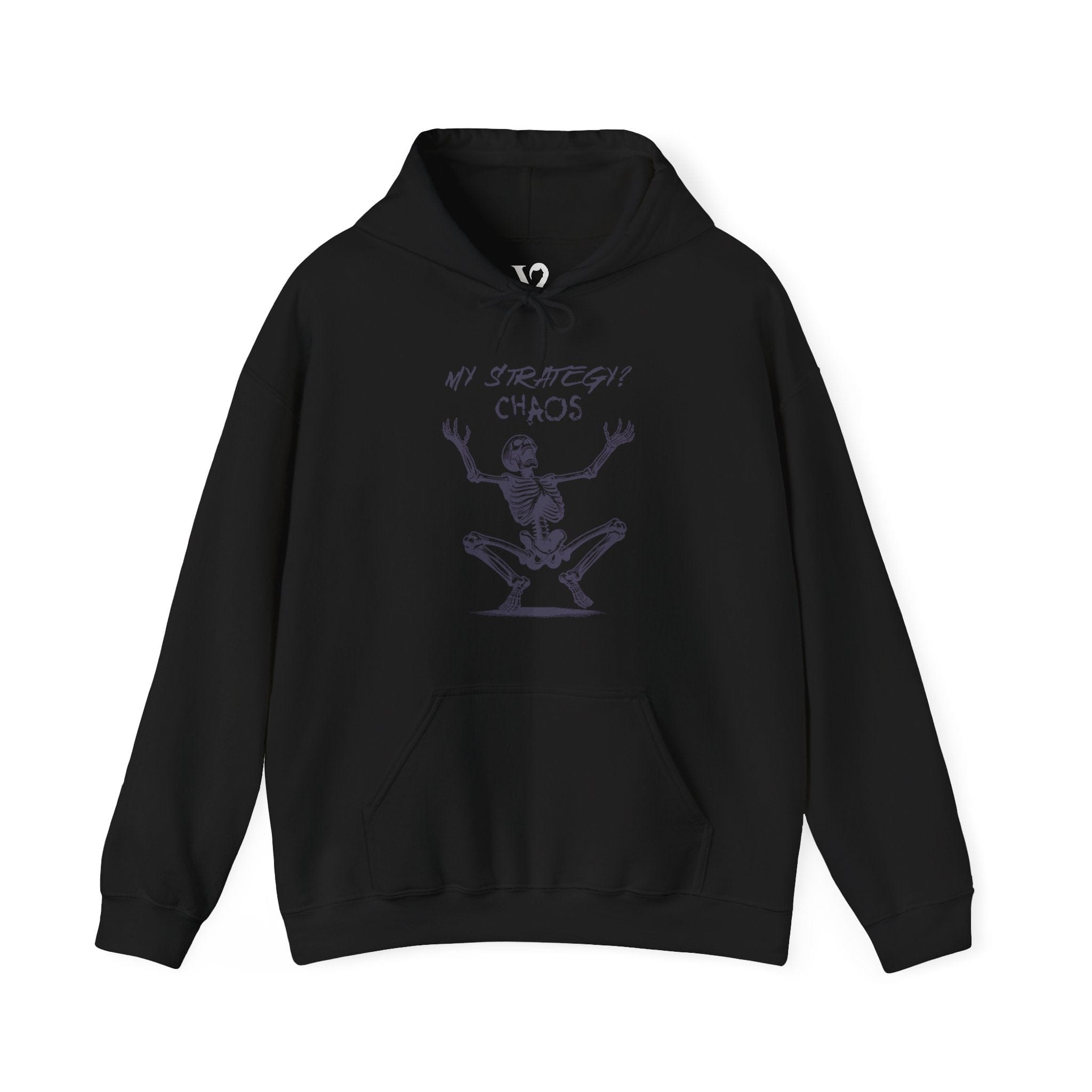 Printify Hoodie Black / S Venom Haus | MY STRATEGY? CHAOS | Premium Graphic Hoodie