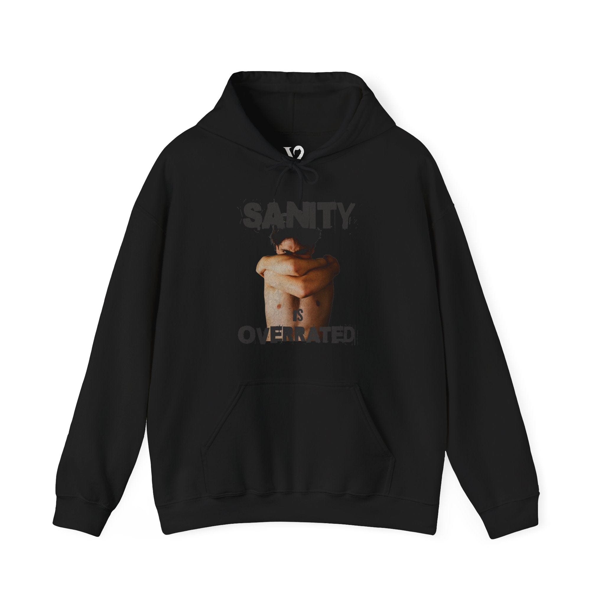 Printify Hoodie Black / S Venom Haus | SANITY IS OVERRATED| Premium Graphic Hoodie