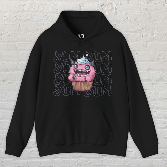 Printify Hoodie Black / S Venom Haus | YUM YUM | Graphic Hoodie