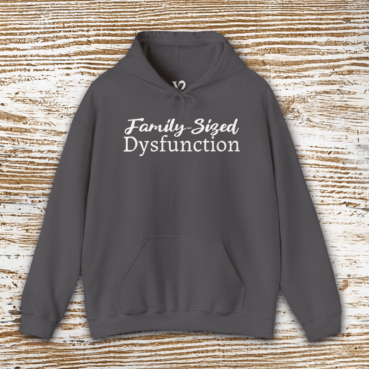 Printify Hoodie Charcoal / S Venom Haus | FAMILY-SIZED DYSFUNCTION | Traumatic Thanksgiving Hoodie