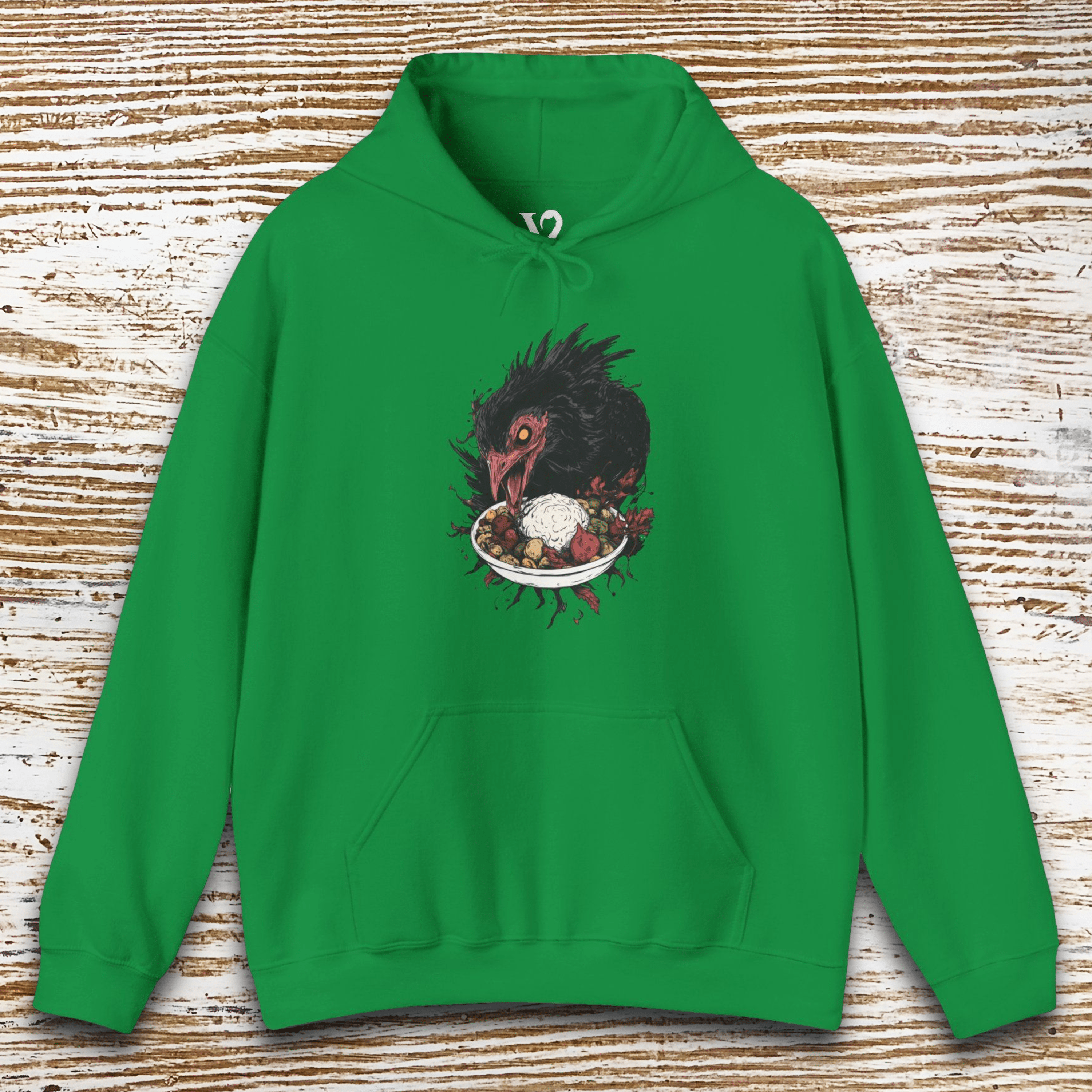 Printify Hoodie Irish Green / S Venom Haus | DERANGED TURKEY  | Traumatic Thanksgiving Hoodie