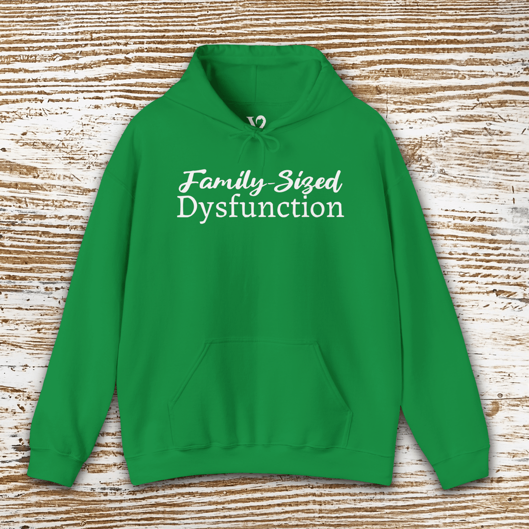 Printify Hoodie Irish Green / S Venom Haus | FAMILY-SIZED DYSFUNCTION | Traumatic Thanksgiving Hoodie