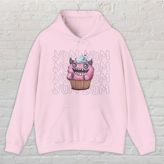 Printify Hoodie Light Pink / S Venom Haus | YUM YUM | Graphic Hoodie