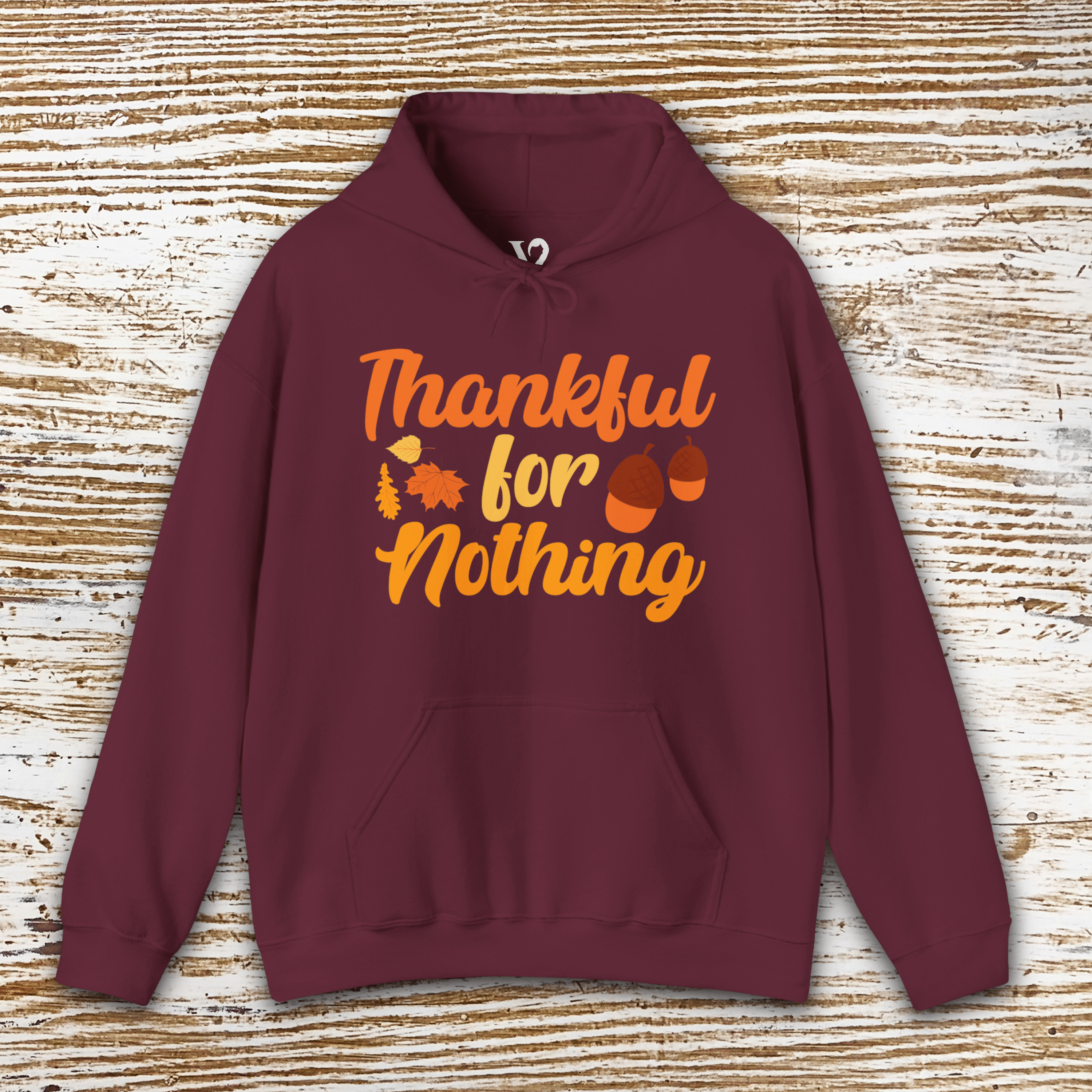 Printify Hoodie Maroon / S Venom Haus | THANKFUL FOR NOTHING | Traumatic Thanksgiving Hoodie