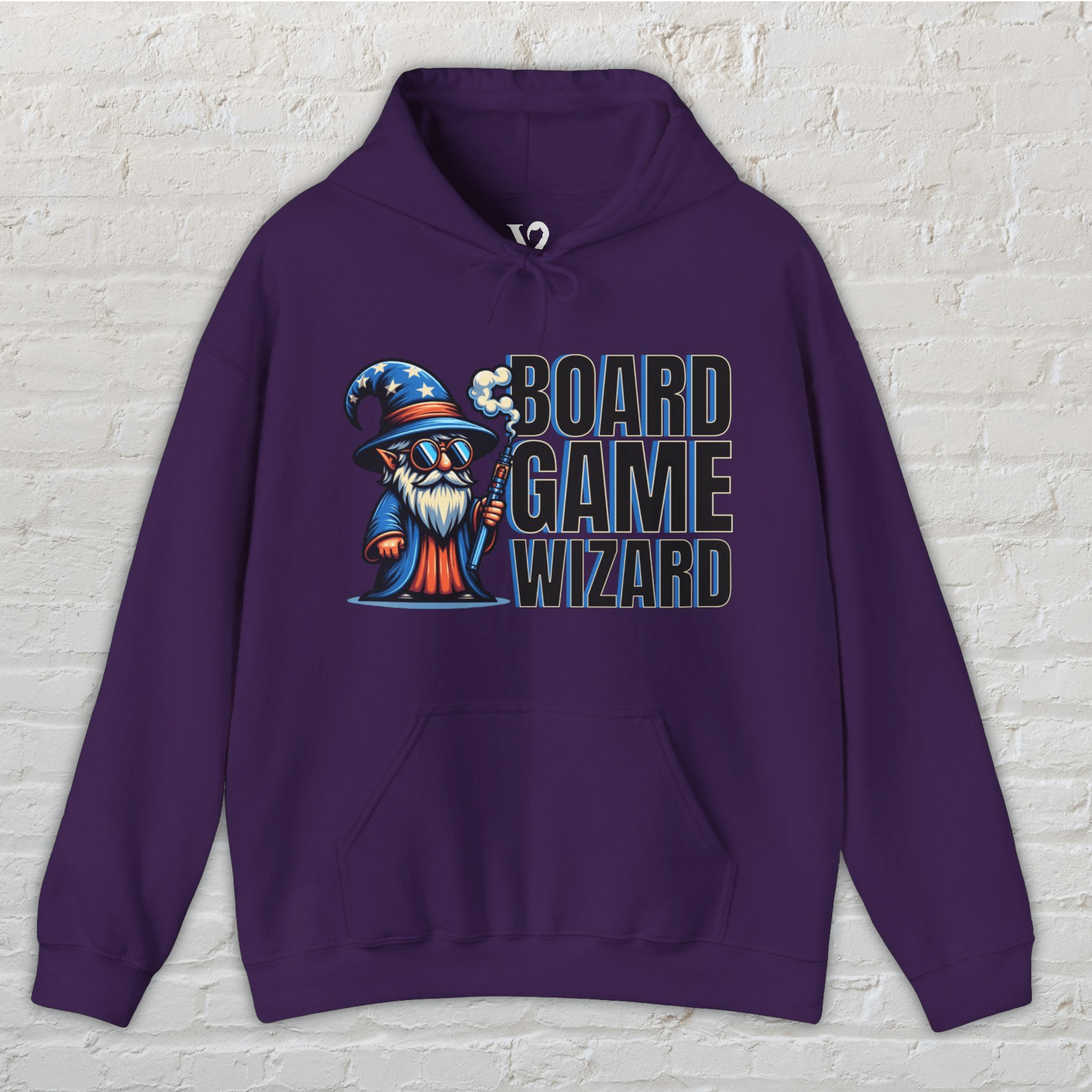 Printify Hoodie Purple / S Venom Haus | BOARD GAME WIZARD | Graphic Hoodie