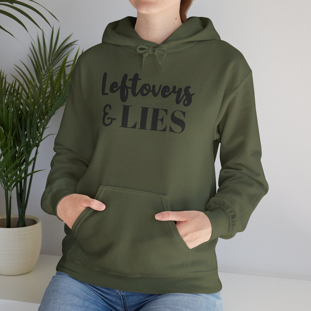 Printify Hoodie Venom Haus | LEFTOVERS AND LIES | Traumatic Thanksgiving Hoodie