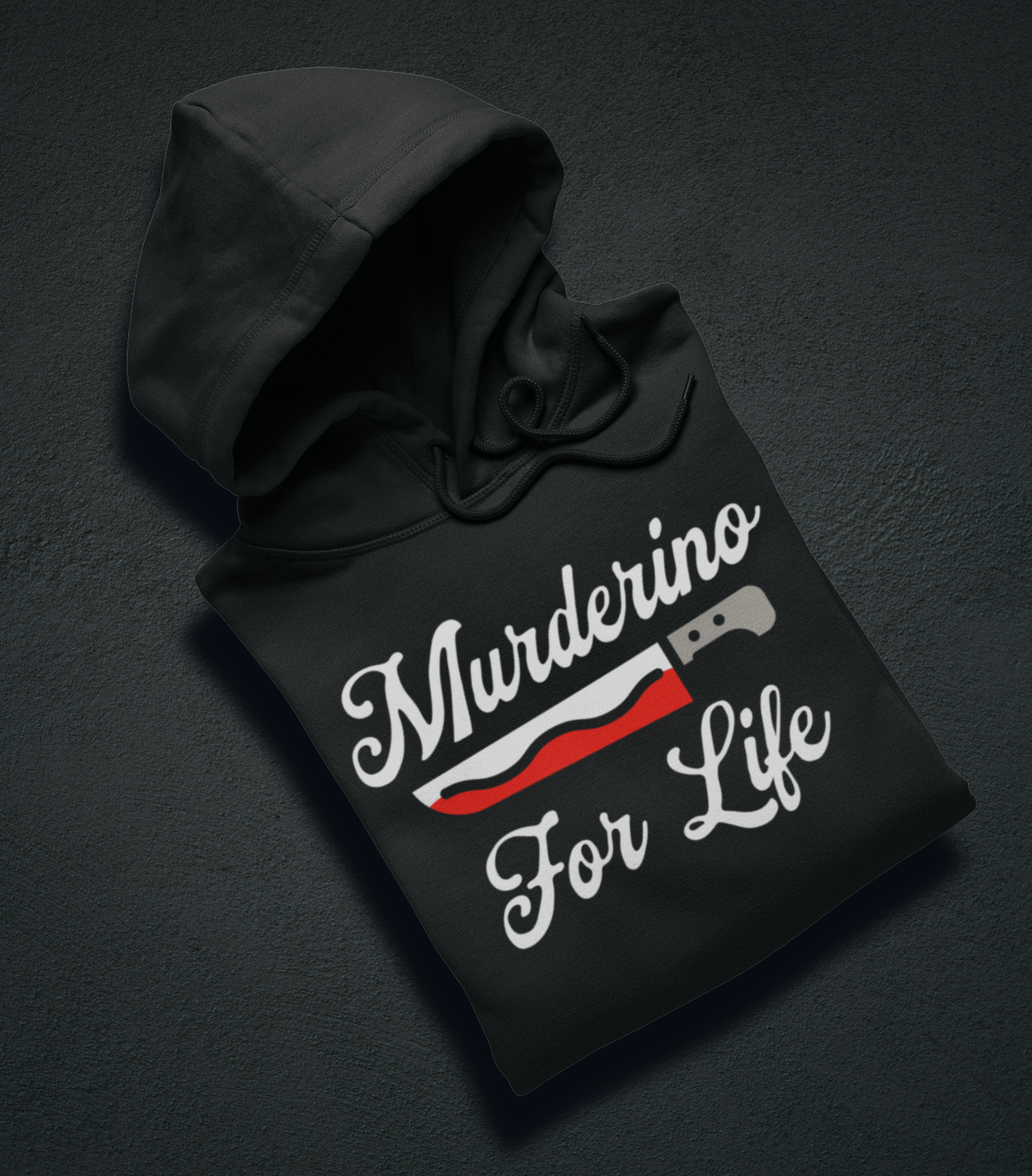 Printify Hoodie Venom Haus | MURDERINO FOR LIFE  | Premium Graphic Hoodie