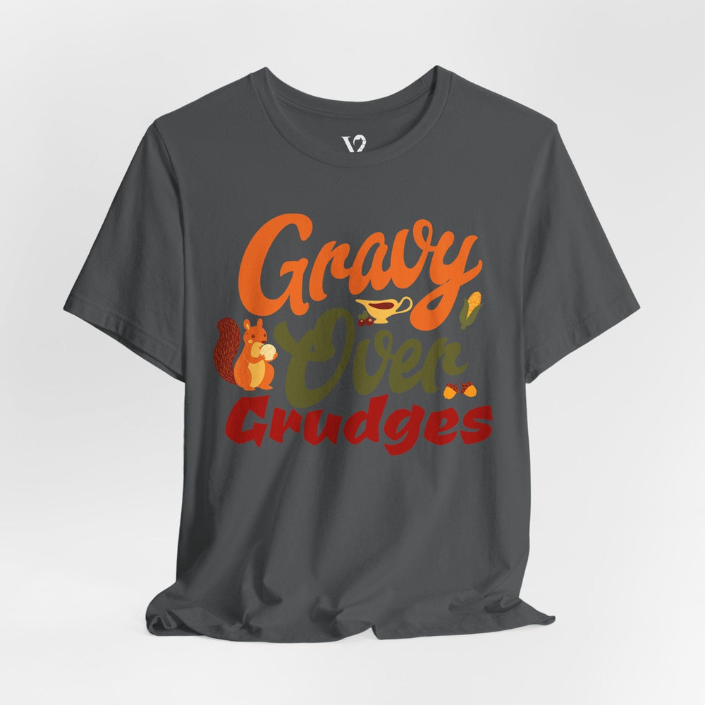 Printify T-Shirt Asphalt / S Venom Haus | GRAVY OVER GRUDGES  | Traumatic Thanksgiving Tee