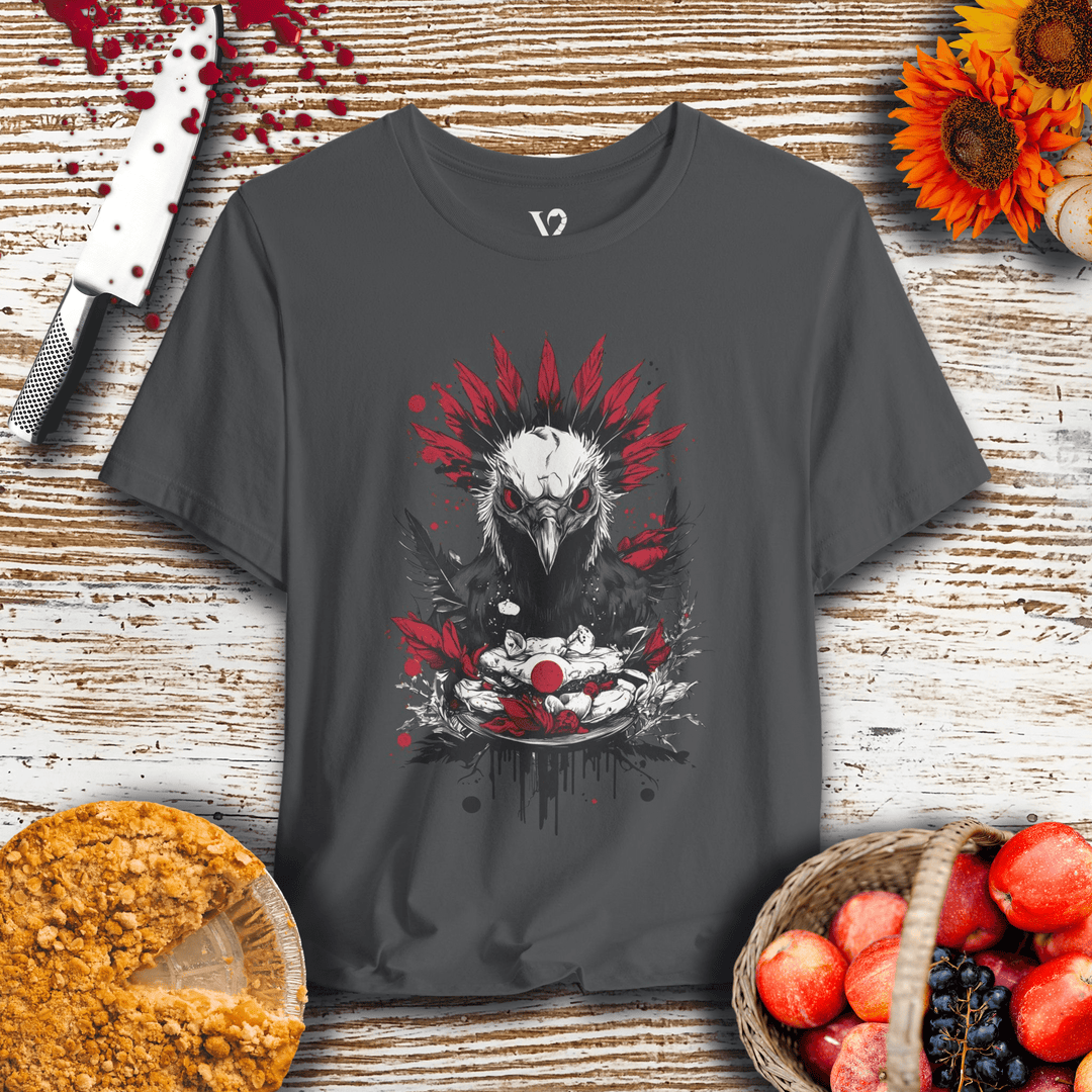 Printify T-Shirt Asphalt / S Venom Haus | NATIVE AMERICAN TURKEY  | Traumatic Thanksgiving Tee