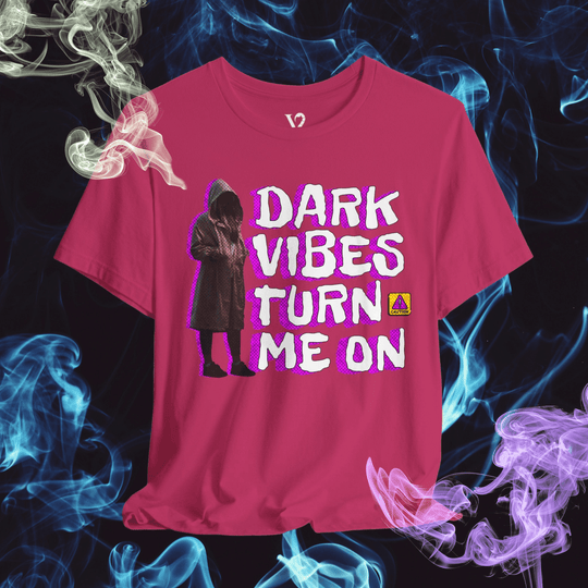 Printify T-Shirt Berry / S Venom Haus | DARK VIBES TURN ME ON | Graphic Tee