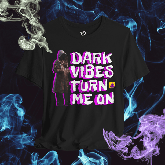 Printify T-Shirt Black / S Venom Haus | DARK VIBES TURN ME ON | Graphic Tee