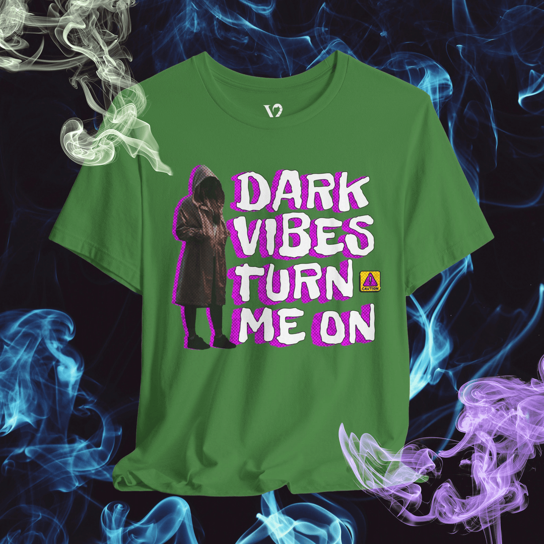 Printify T-Shirt Leaf / S Venom Haus | DARK VIBES TURN ME ON | Graphic Tee