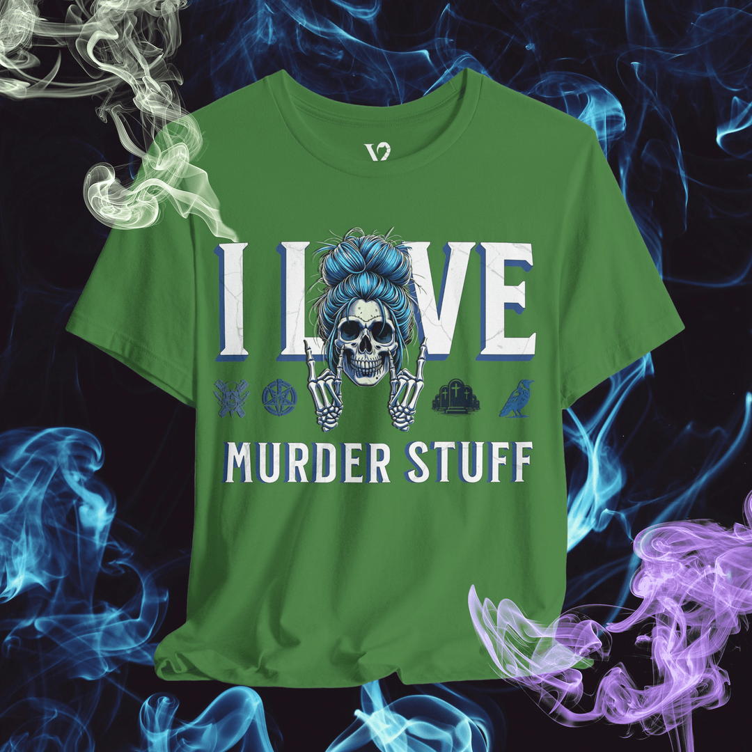 Printify T-Shirt Leaf / S Venom Haus | I LOVE MURDER STUFF | Graphic Tee