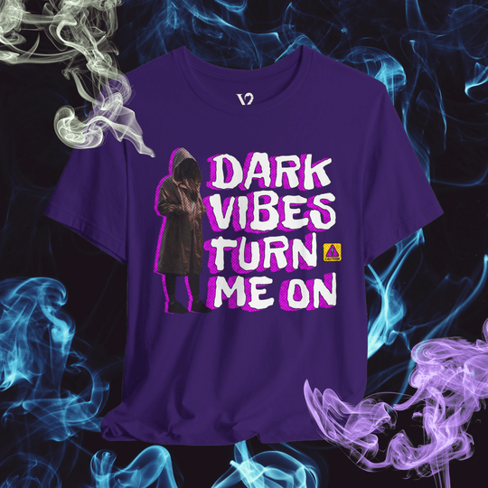 Printify T-Shirt Team Purple / S Venom Haus | DARK VIBES TURN ME ON | Graphic Tee