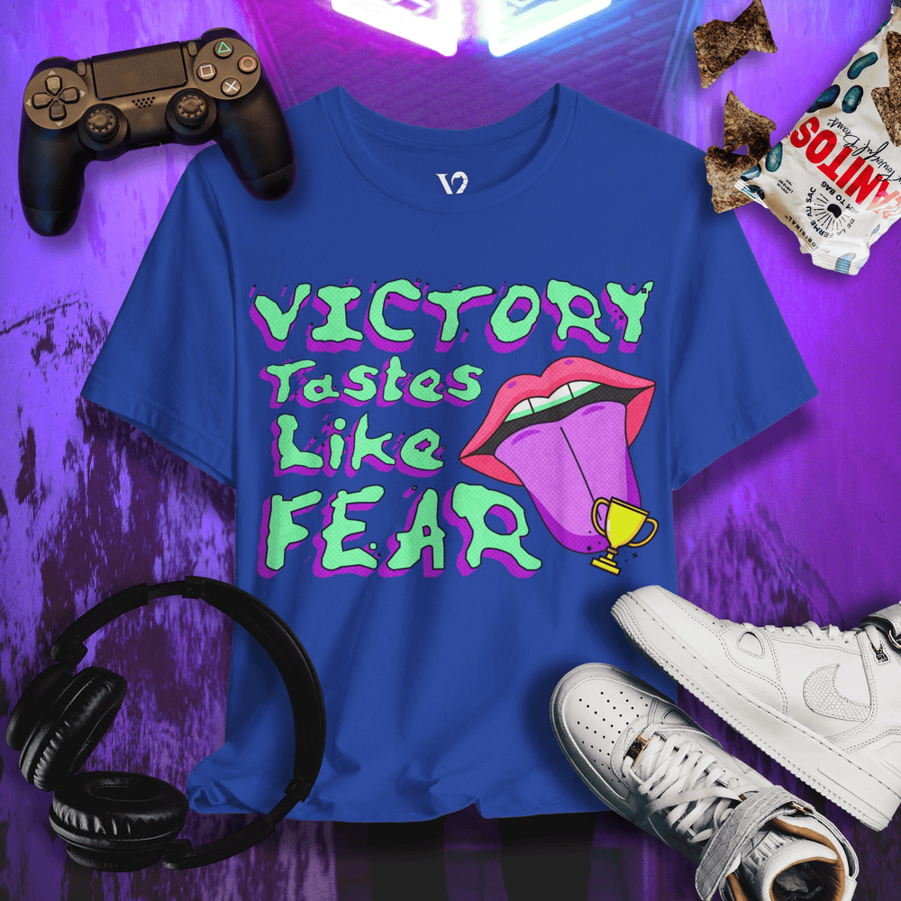 Printify T-Shirt True Royal / S Venom Haus | VICTORY TASTES LIKE FEAR  | Graphic Tee