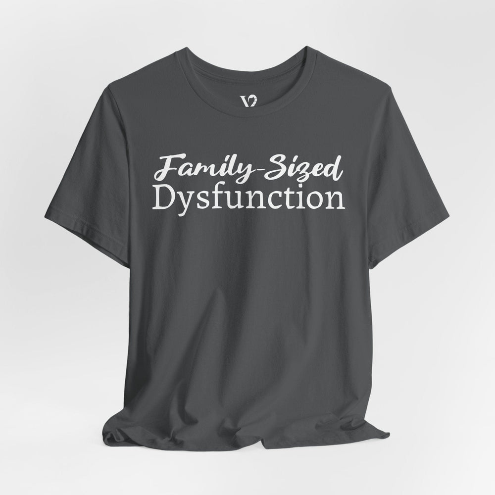 Printify T-Shirt Venom Haus | FAMILY-SIZED DYSFUNCTION | Traumatic Thanksgiving Tee