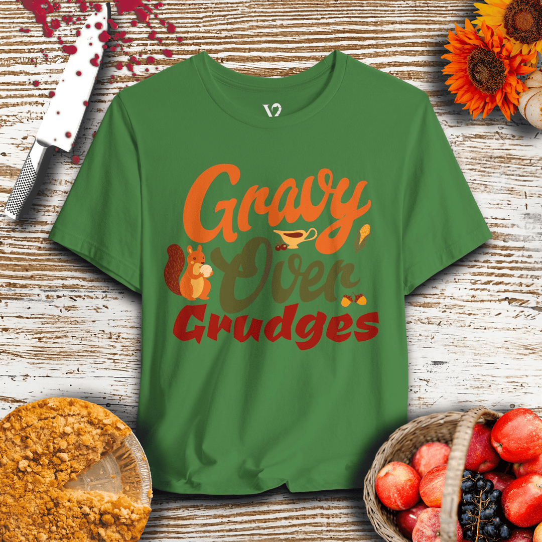 Printify T-Shirt Venom Haus | GRAVY OVER GRUDGES  | Traumatic Thanksgiving Tee