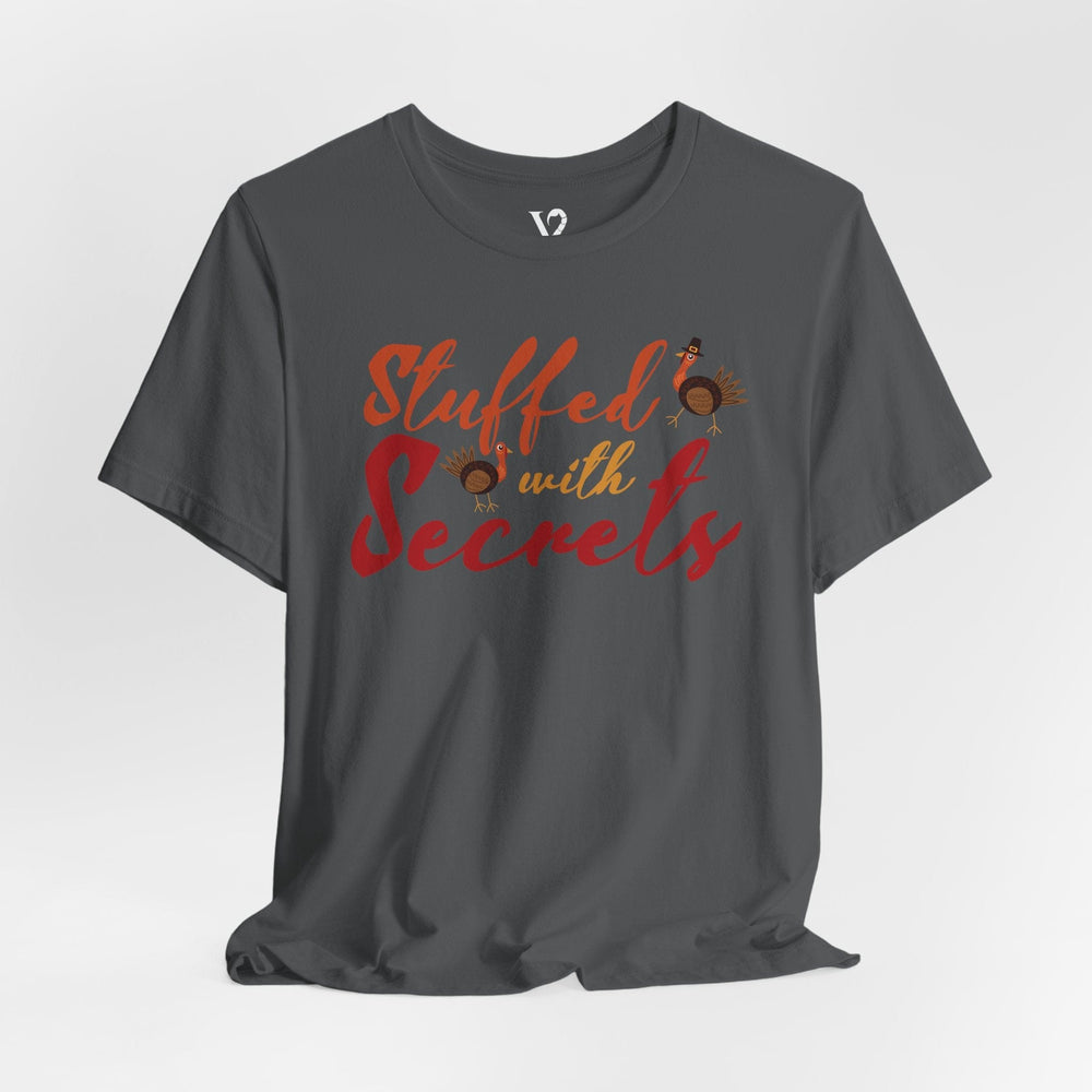 Printify T-Shirt Venom Haus | STUFFED WITH SECRETS | Traumatic Thanksgiving Tee