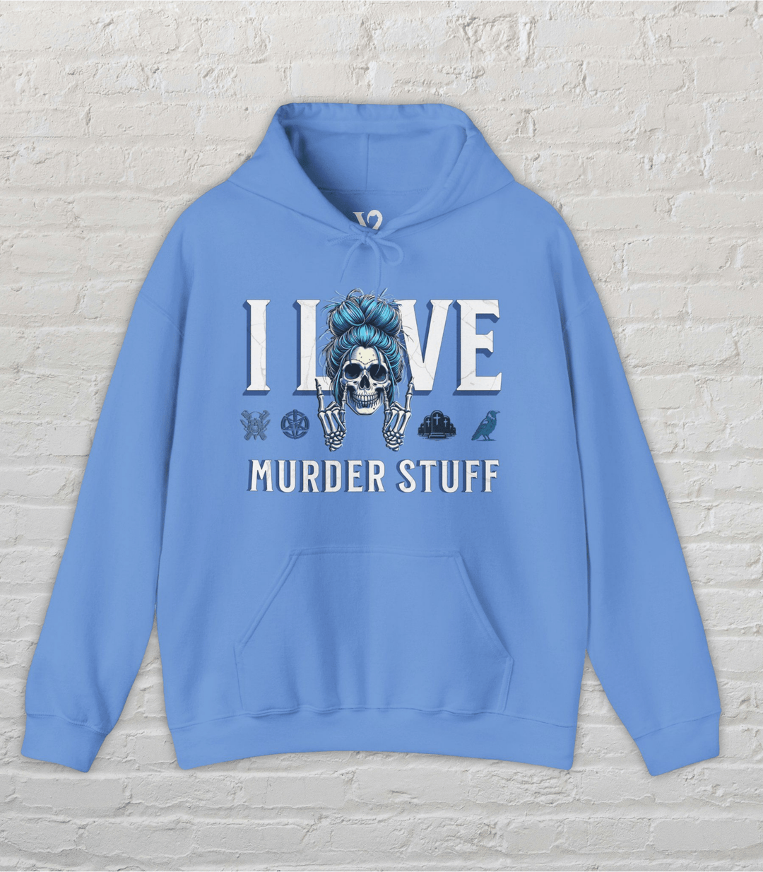 Venom Haus Hoodie Carolina Blue / S Venom Haus | I LOVE MURDER STUFF | Graphic Hoodie