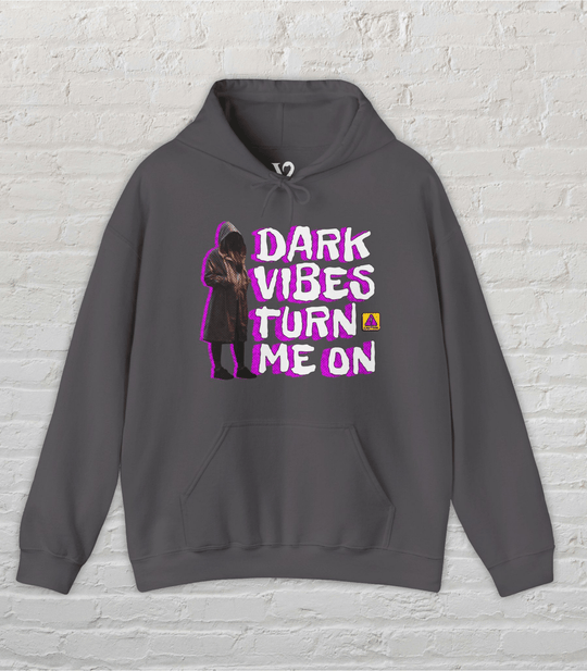 Venom Haus Hoodie Charcoal / S Venom Haus | DARK VIBES TURN ME ON | Graphic Hoodie