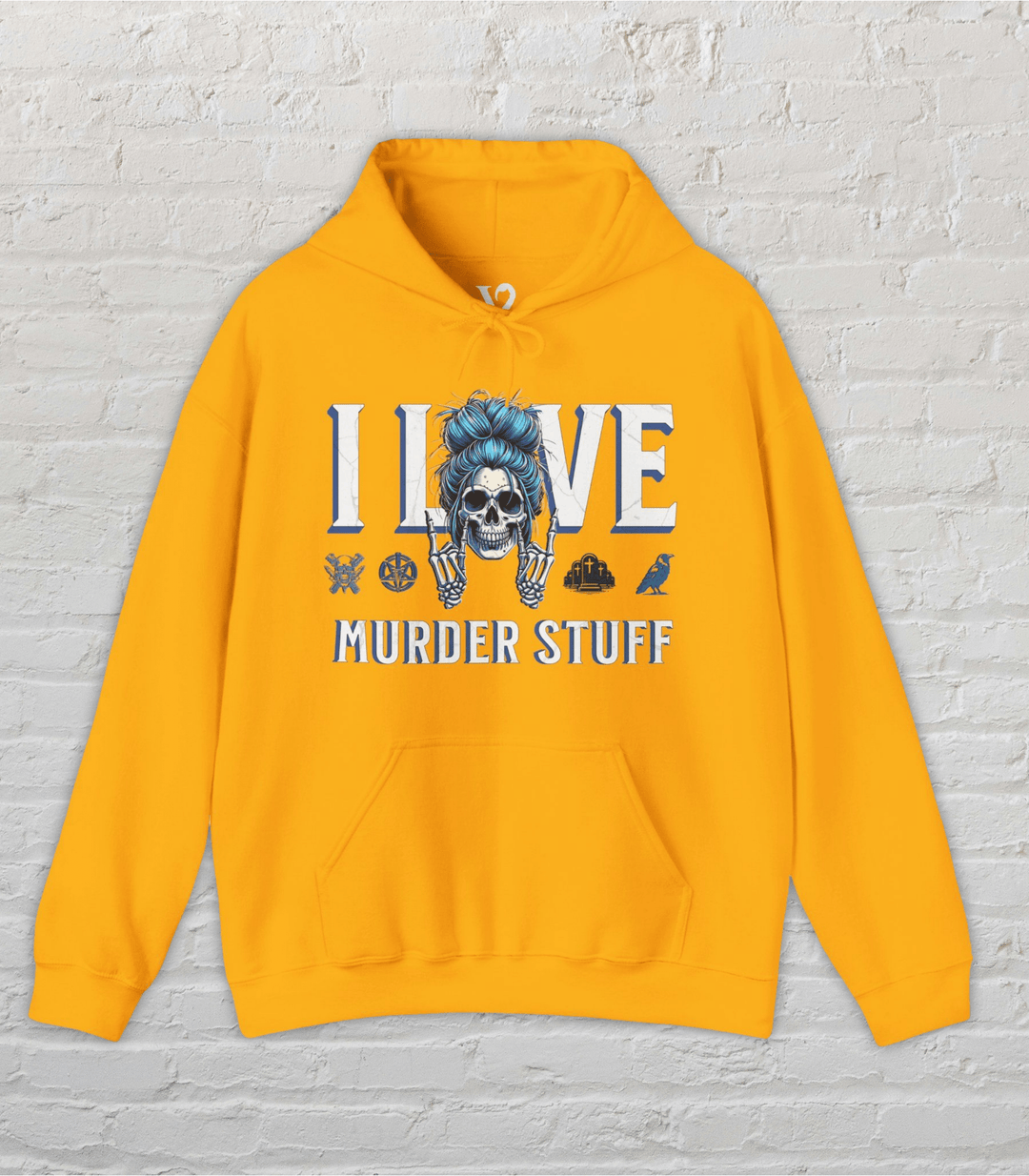 Venom Haus Hoodie Gold / S Venom Haus | I LOVE MURDER STUFF | Graphic Hoodie