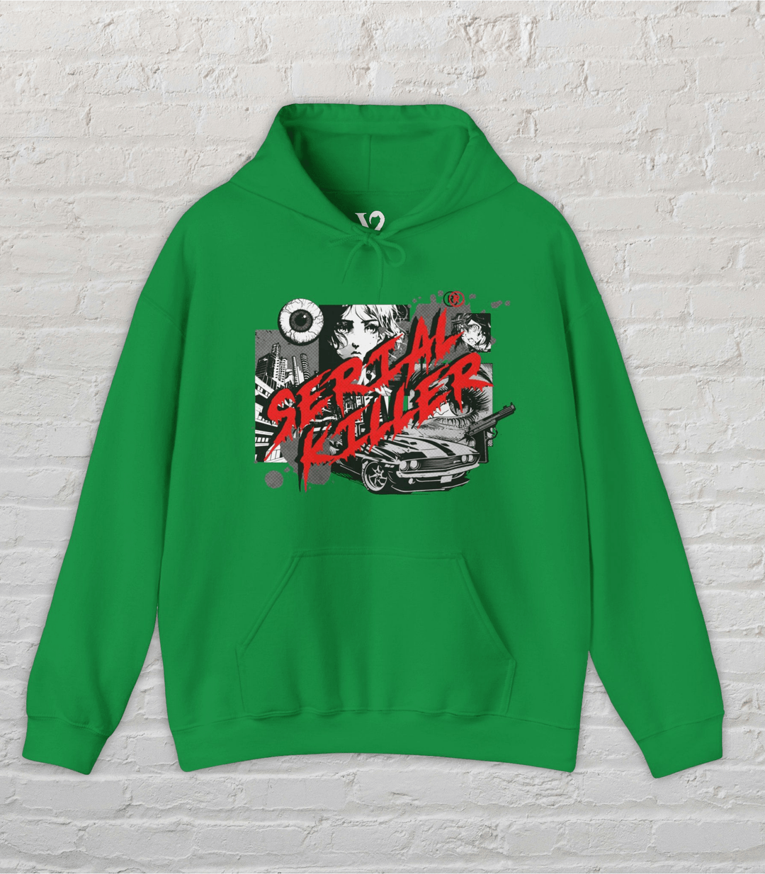 Venom Haus Hoodie Irish Green / S Venom Haus | SERIAL KILLER - FEMME FATALE | Graphic Gaming Hoodie