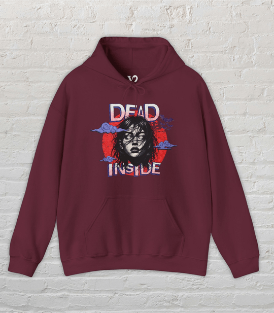 Venom Haus Hoodie Maroon / S Venom Haus | DEAD INSIDE | Graphic Hoodie