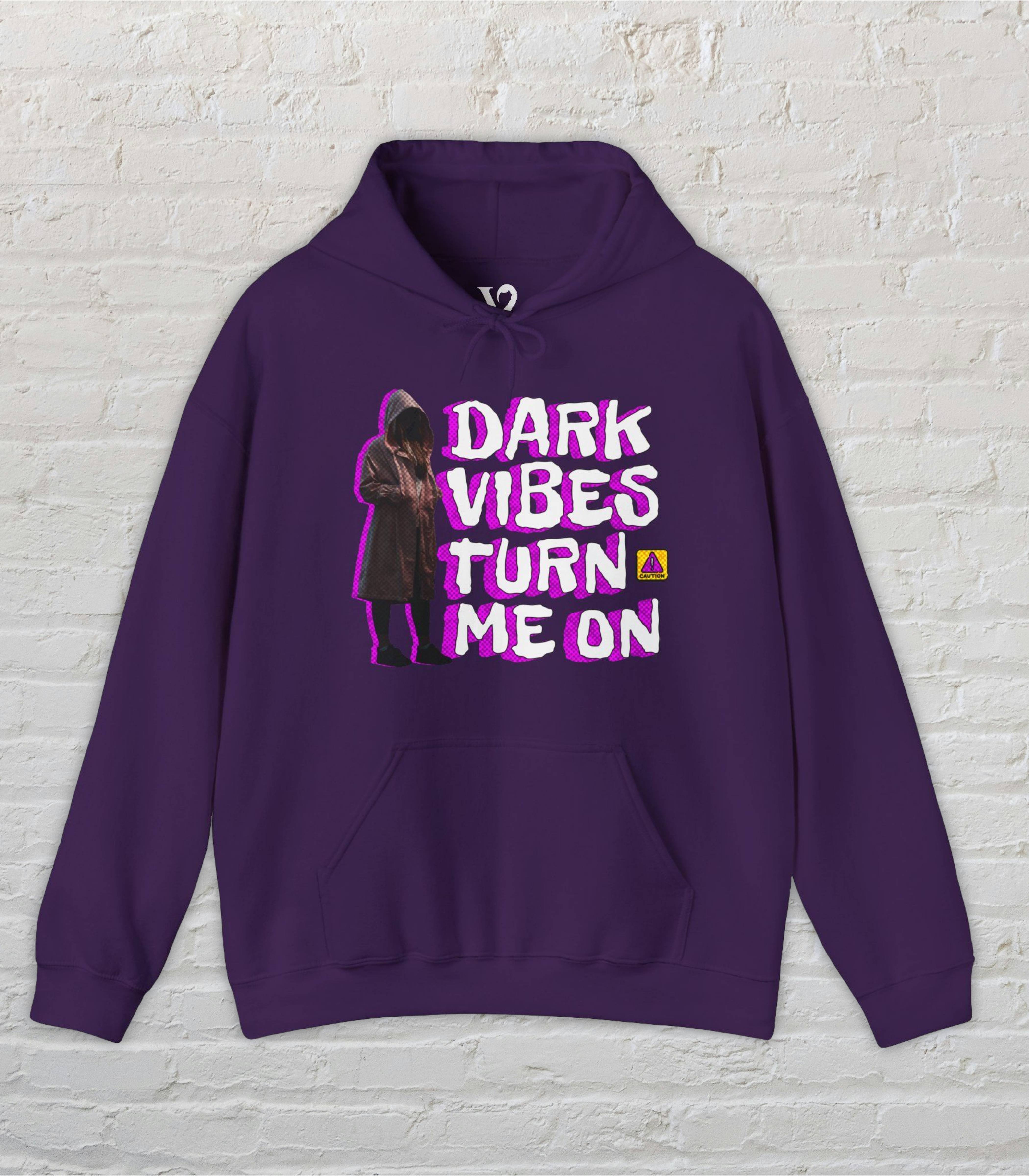 Venom Haus Hoodie Purple / S Venom Haus | DARK VIBES TURN ME ON | Graphic Hoodie