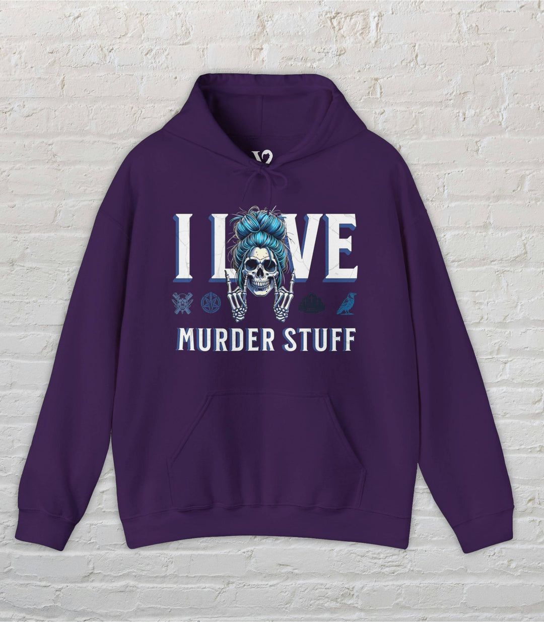 Venom Haus Hoodie Purple / S Venom Haus | I LOVE MURDER STUFF | Graphic Hoodie