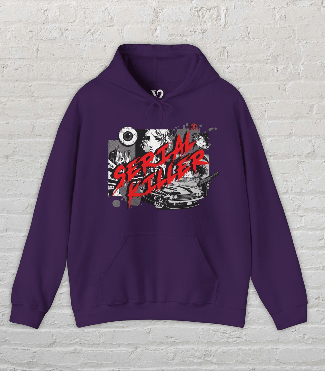 Venom Haus Hoodie Purple / S Venom Haus | SERIAL KILLER - FEMME FATALE | Graphic Gaming Hoodie