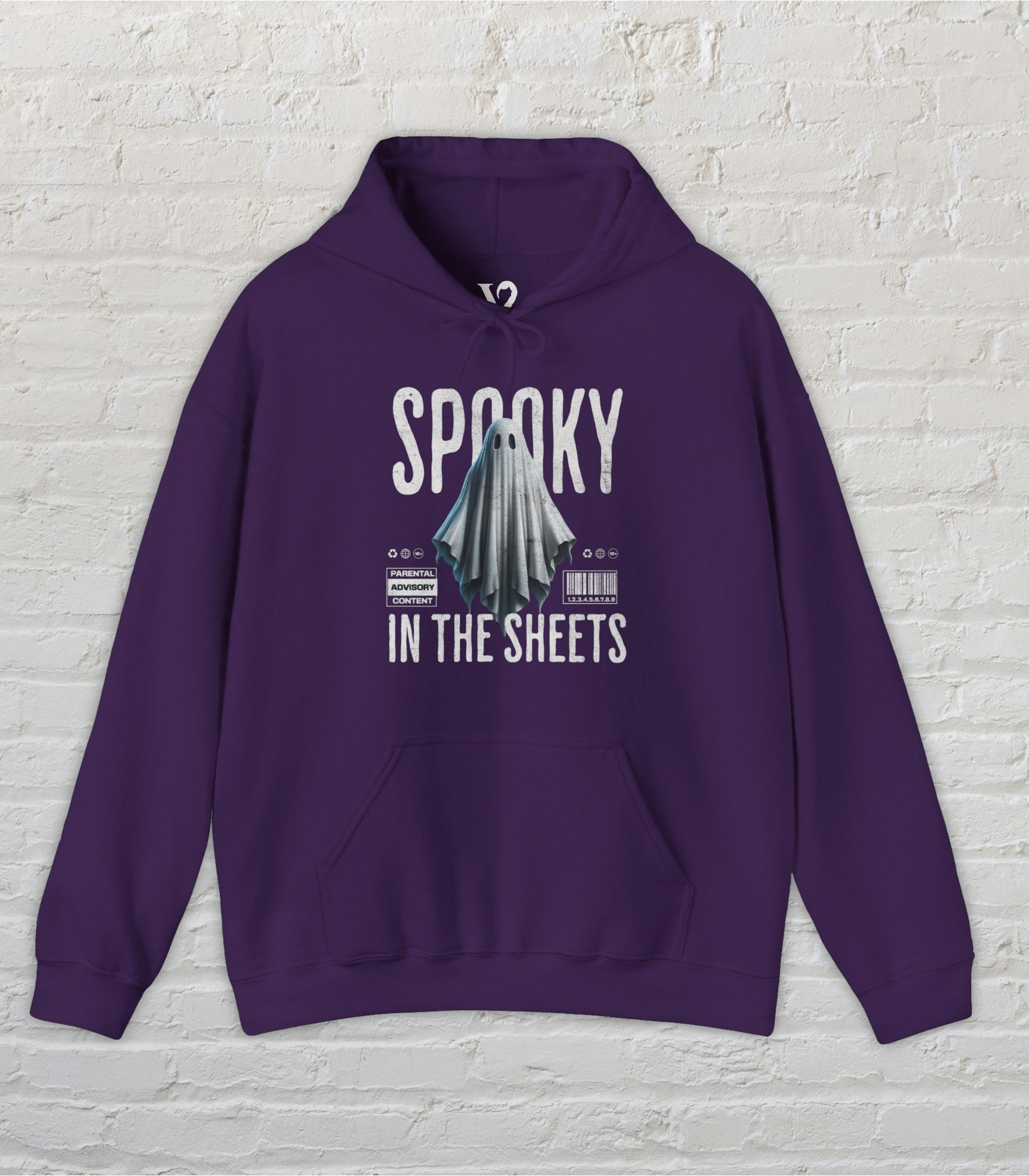 Venom Haus Hoodie Purple / S Venom Haus | SPOOKY IN THE SHEETS | Graphic Hoodie