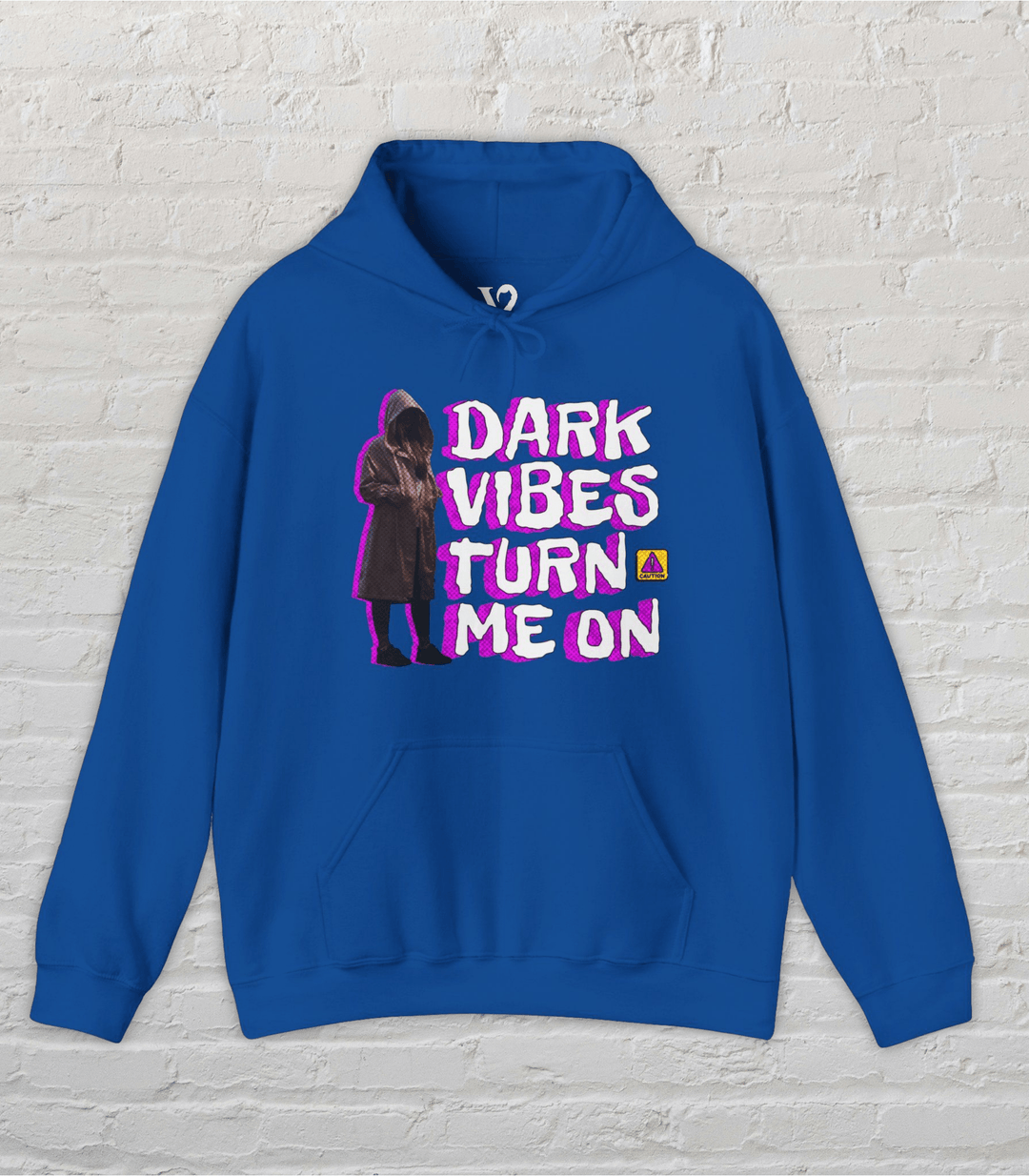 Venom Haus Hoodie Royal / S Venom Haus | DARK VIBES TURN ME ON | Graphic Hoodie