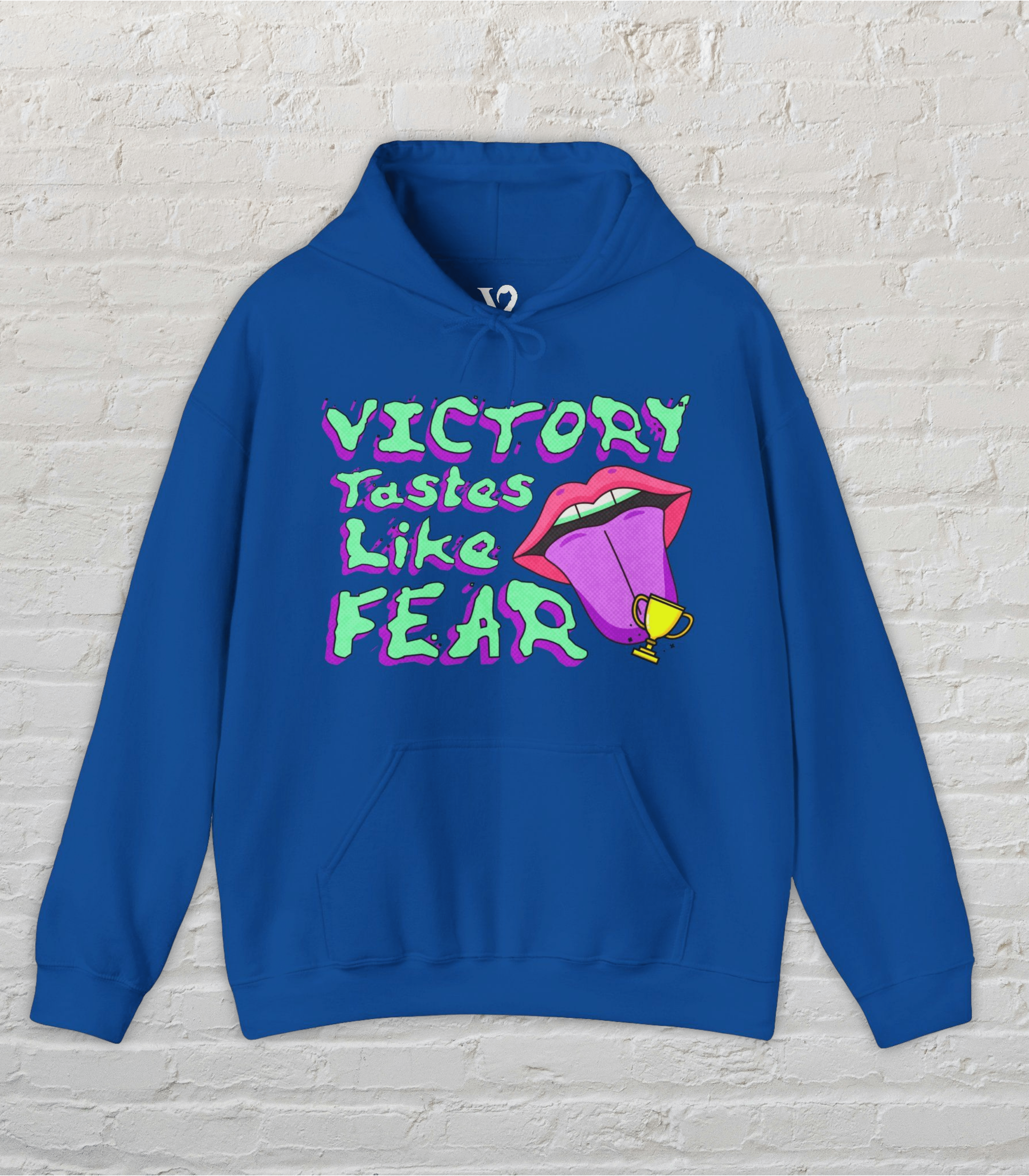 Venom Haus Hoodie Royal / S Venom Haus | VICTORY TASTES LIKE FEAR | Graphic Hoodie