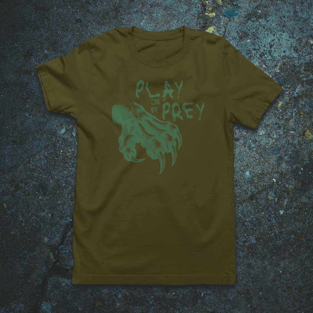 Venom Haus T-Shirt Military Green / S Venom Haus | PLAY OR BE PREY  | Gamer T-shirt