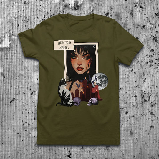 Venom Haus T-Shirt Military Green / S Venom Haus | PROTECTED BY SHADOWS  | Horror Dark Psychology T-shirt