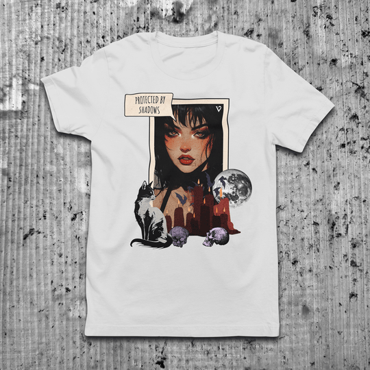 Venom Haus T-Shirt White / L Venom Haus | PROTECTED BY SHADOWS  | Horror Dark Psychology T-shirt